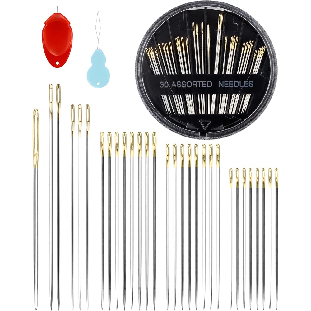 30-Count Steel Hand Sewing Nee - Embroidery Needle review and price