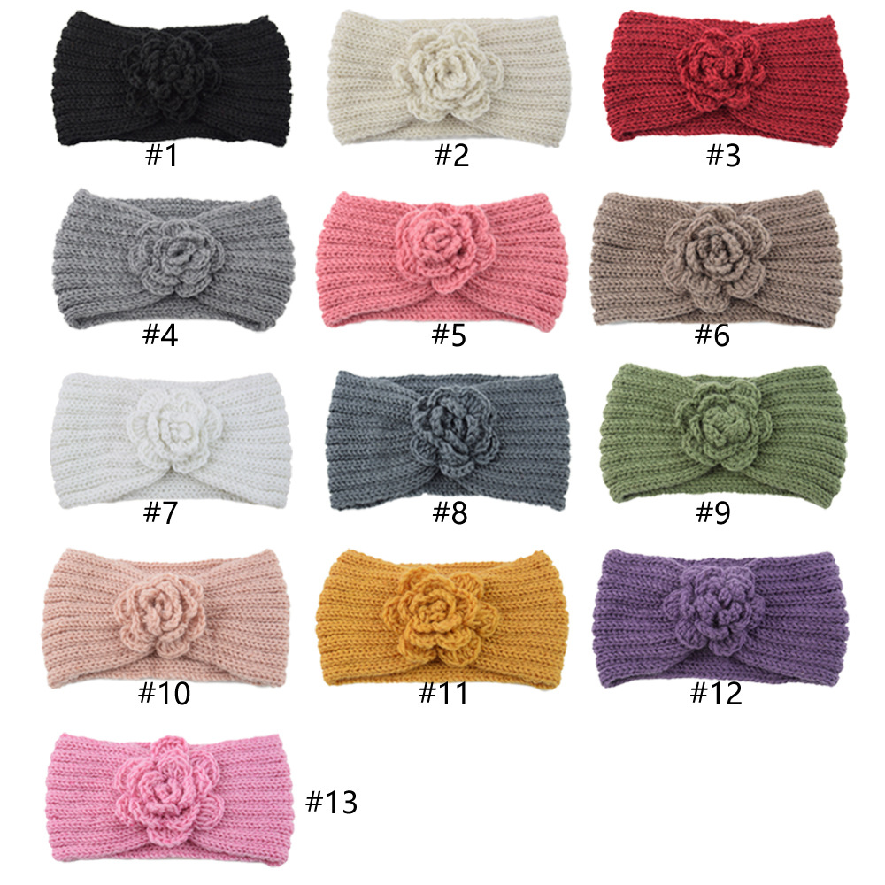 Women Camellia Flower Knitted  - Felt Sheet Wool review and price