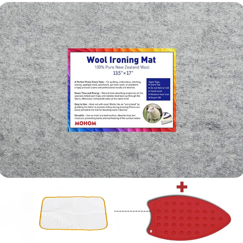 13.5×17 Inch Wool Ironing Mat  - Felt Sheet Wool review and price