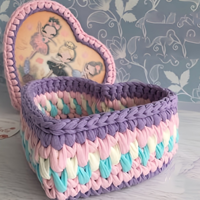 3pcs Heart-Shaped Crochet Bask - Embroidery Frame review and price