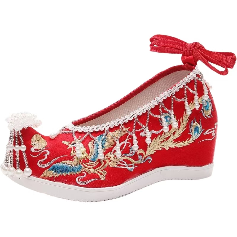 Women New Red Embroidered Wedd - Embroidery Red review and price