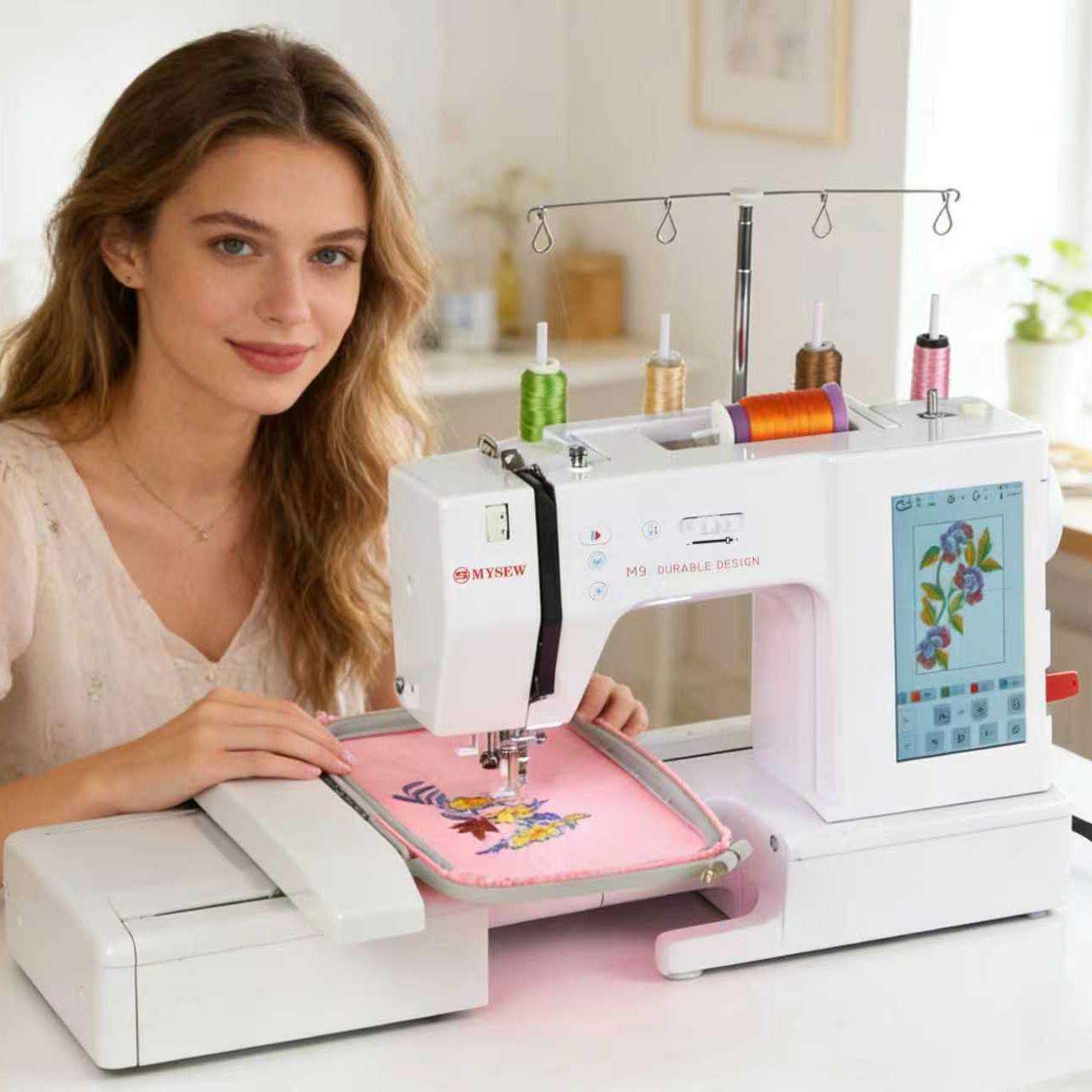 MYSEW M9 Customizable High-Spe - Embroidery Machine review and price