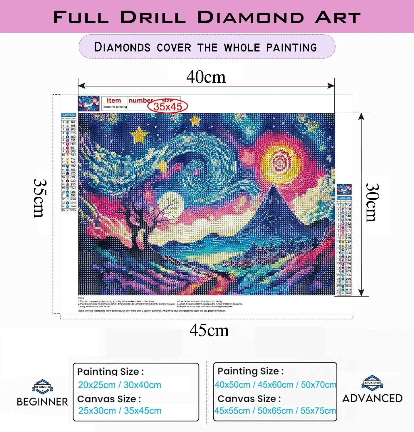 1pc frameless Cross Stitch Dia - Embroidery Pattern review and price