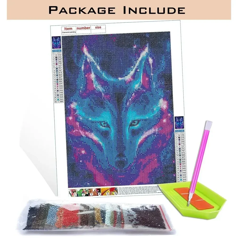 1pc frameless Cross Stitch Dia - Embroidery Pattern review and price