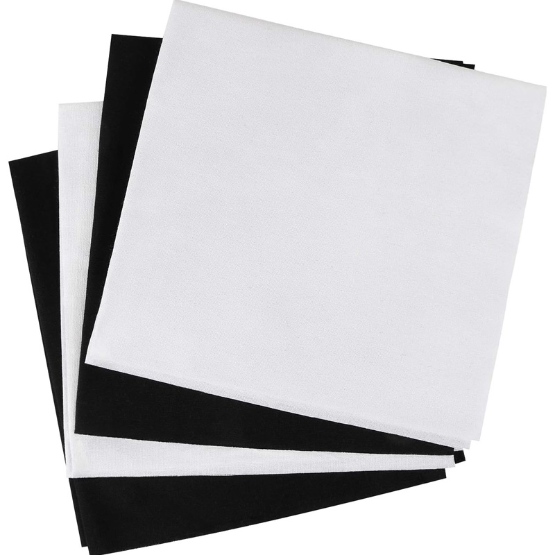 4 Pieces of Linen Fabric, Soli - Embroidery Artwork review and price