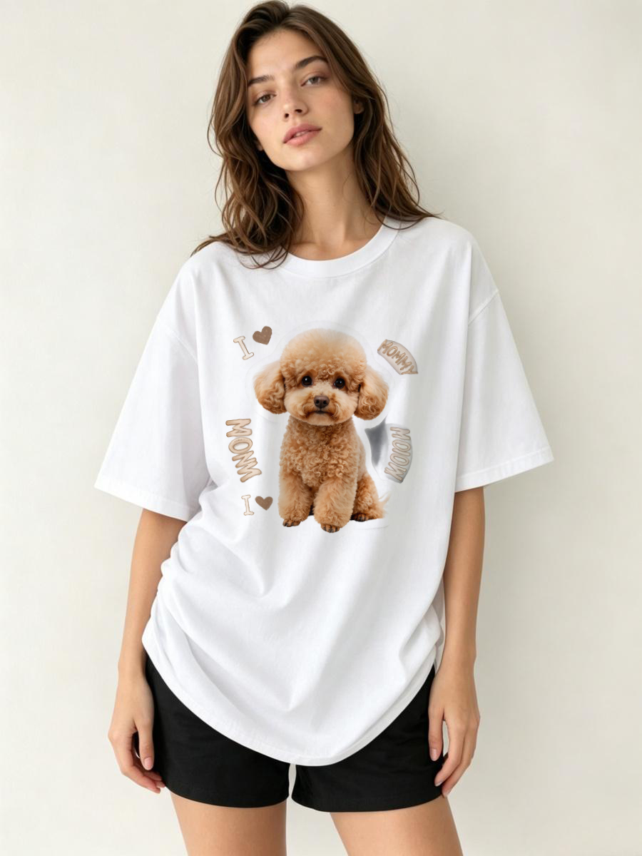 T-Shirt Animal Print Relaxed A - Embroidery Moisturizer review and price
