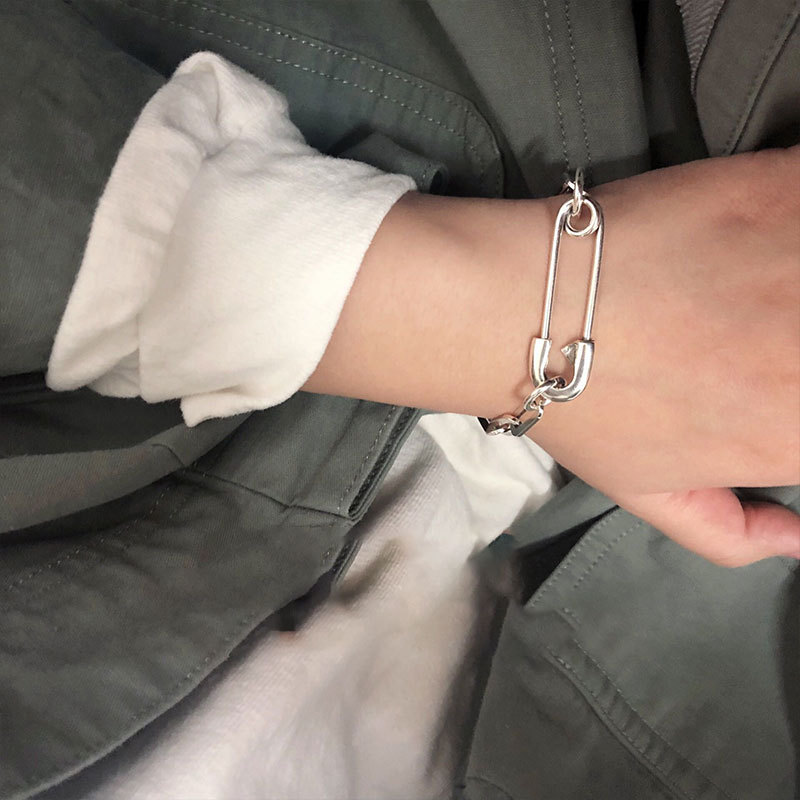 925 Sterling Silver Thick Chai - Embroidery Bracelet review and price