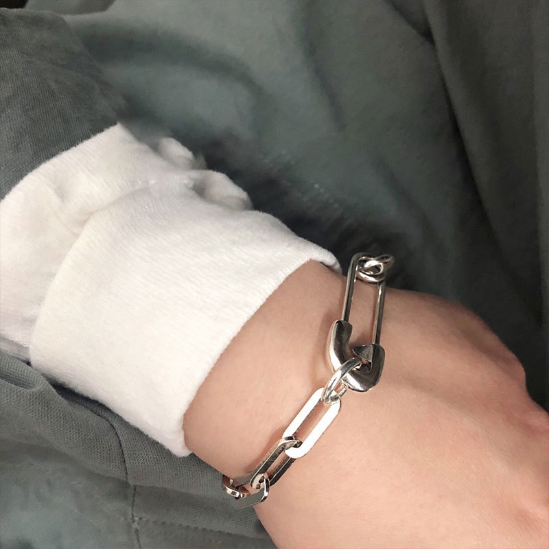 925 Sterling Silver Thick Chai - Embroidery Bracelet review and price