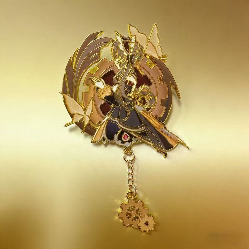 Steampunk Anime Girl Enamel Br - Embroidery Bracelet review and price