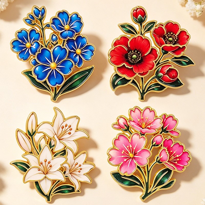 Cute Vintage Colorful Floral E - Embroidery Textile review and price