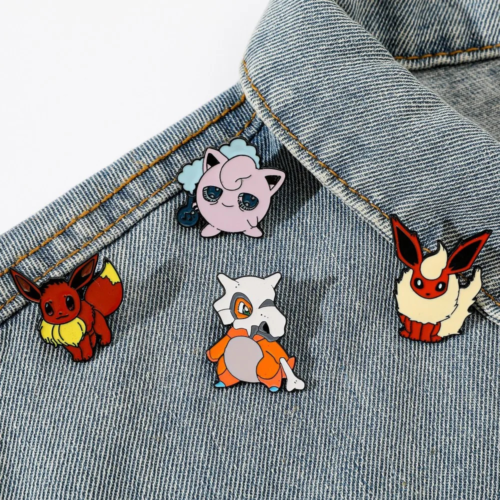 4 Pcs Characters Cartoon Brooc - Embroidery Textile review and price