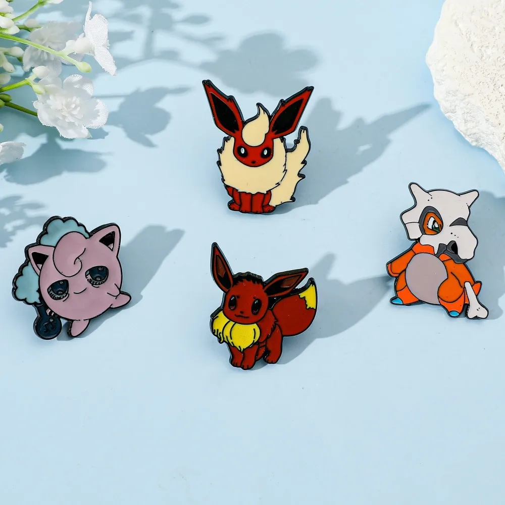 4 Pcs Characters Cartoon Brooc - Embroidery Textile review and price