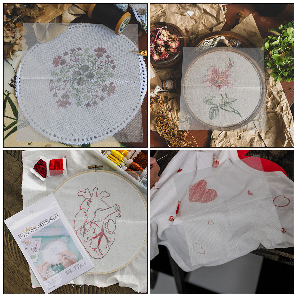 8Pcs Water Soluble Embroidery  - Embroidery Pattern review and price