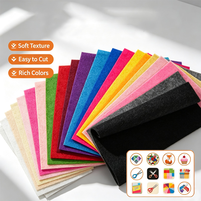 Soft Felt Fabric Sheets in 20/ - Felt Sheet Wool review and price
