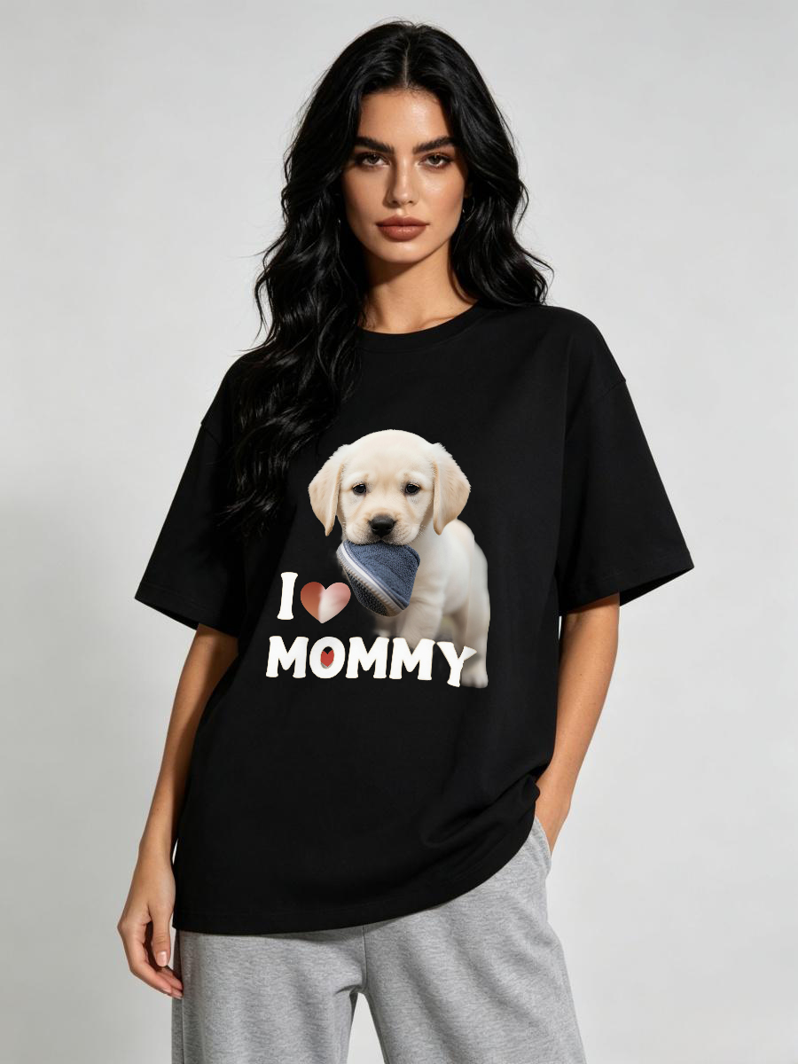 T-Shirt Animal Print Relaxed U - Embroidery Moisturizer review and price