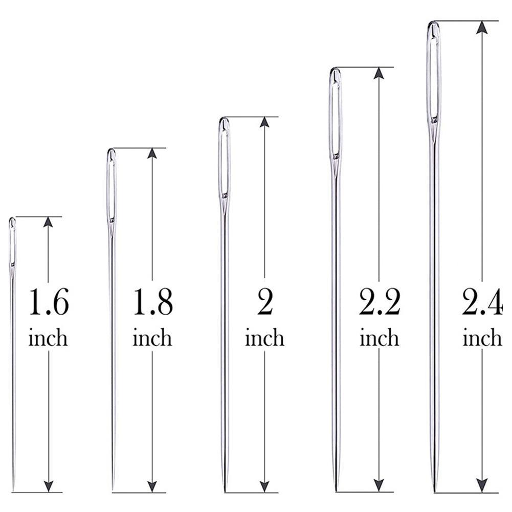 25 Pcs Large Eye Stitching Nee - Embroidery Needle review and price