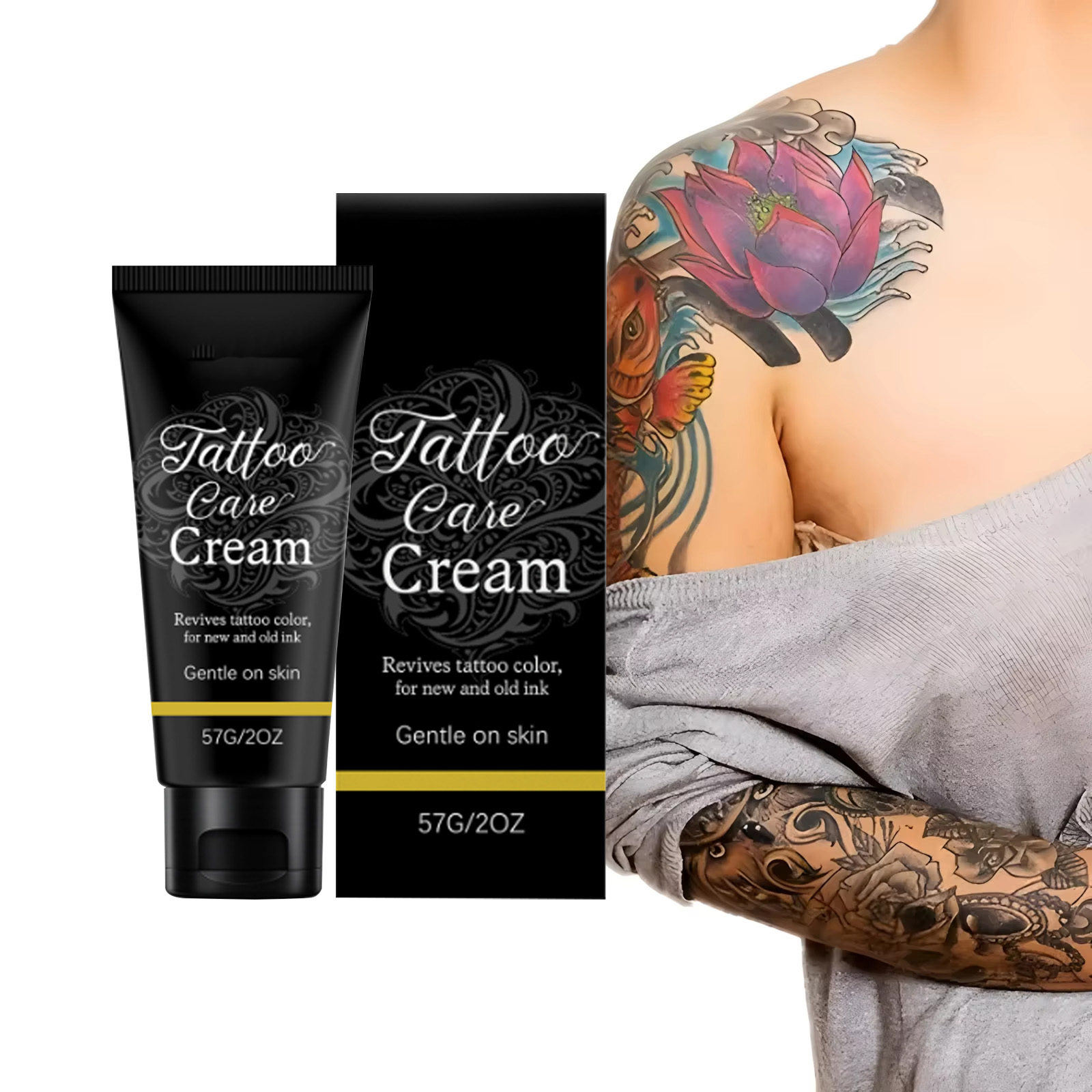 Tattoo Aftercare Cream，Color F - Embroidery Moisturizer review and price
