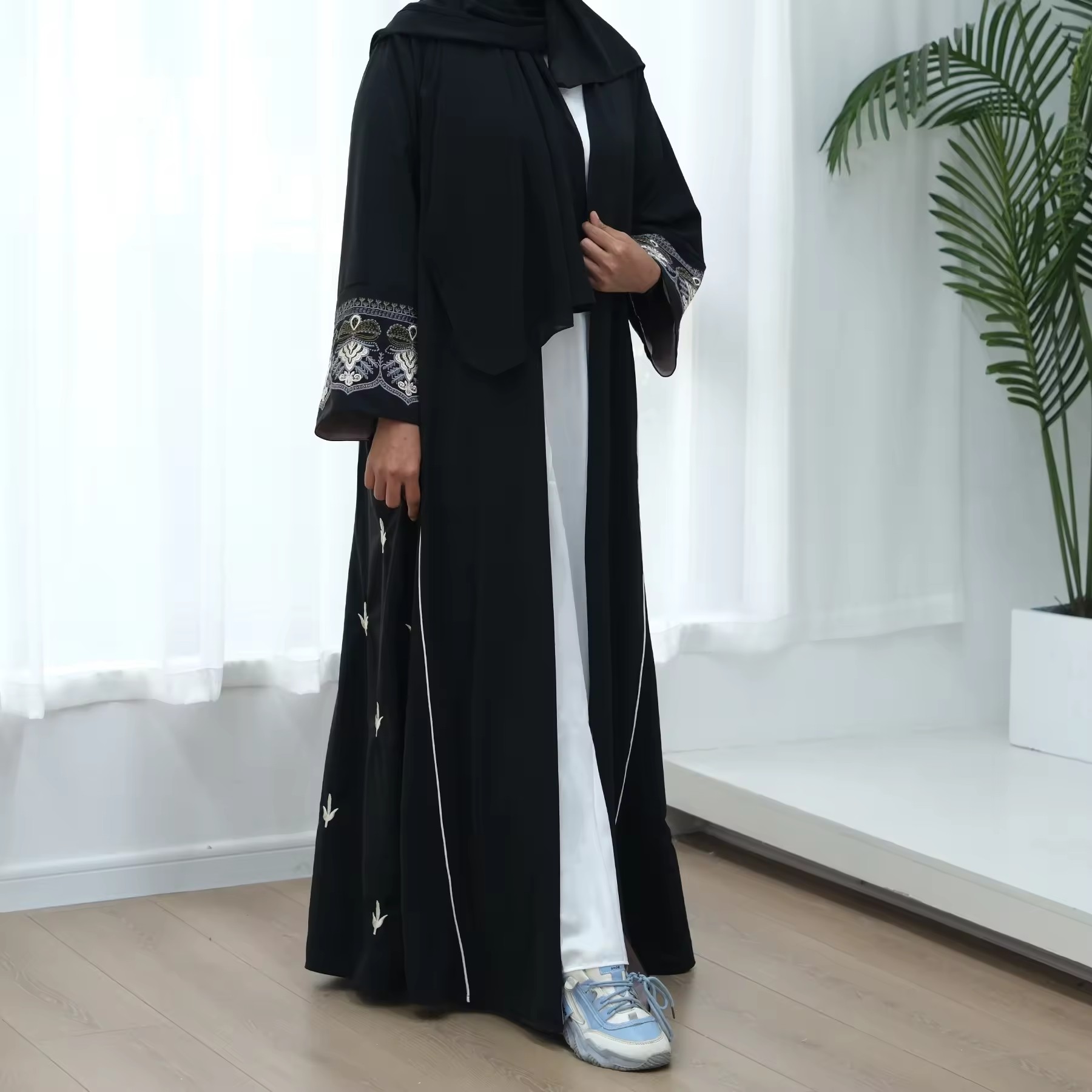 New Fashion Embroidery Kimono  - Embroidery Kebaya review and price