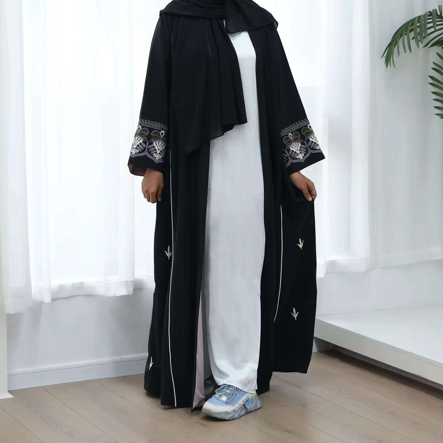 New Fashion Embroidery Kimono  - Embroidery Kebaya review and price
