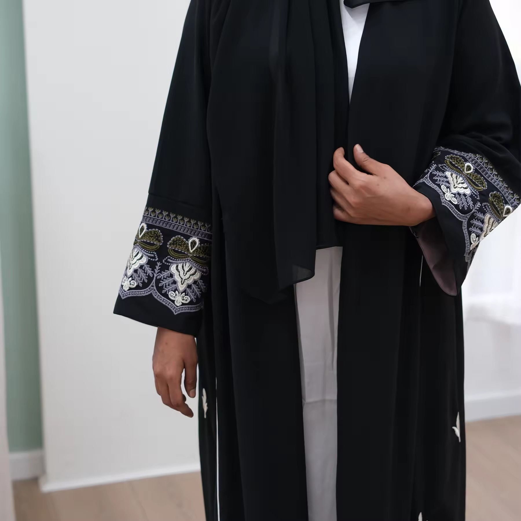 New Fashion Embroidery Kimono  - Embroidery Kebaya review and price
