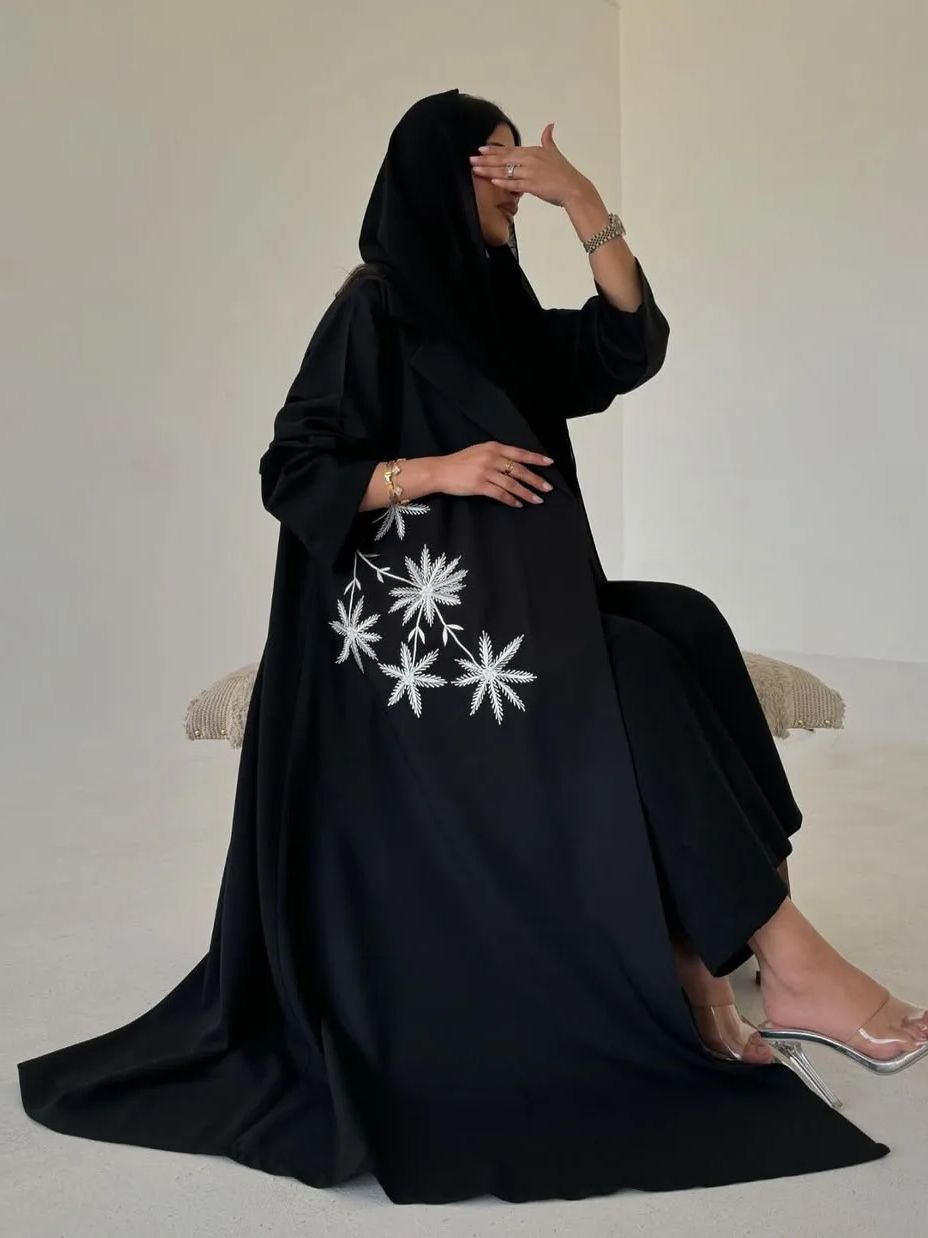 Black Open Embroidery Kebaya M - Embroidery Kebaya review and price