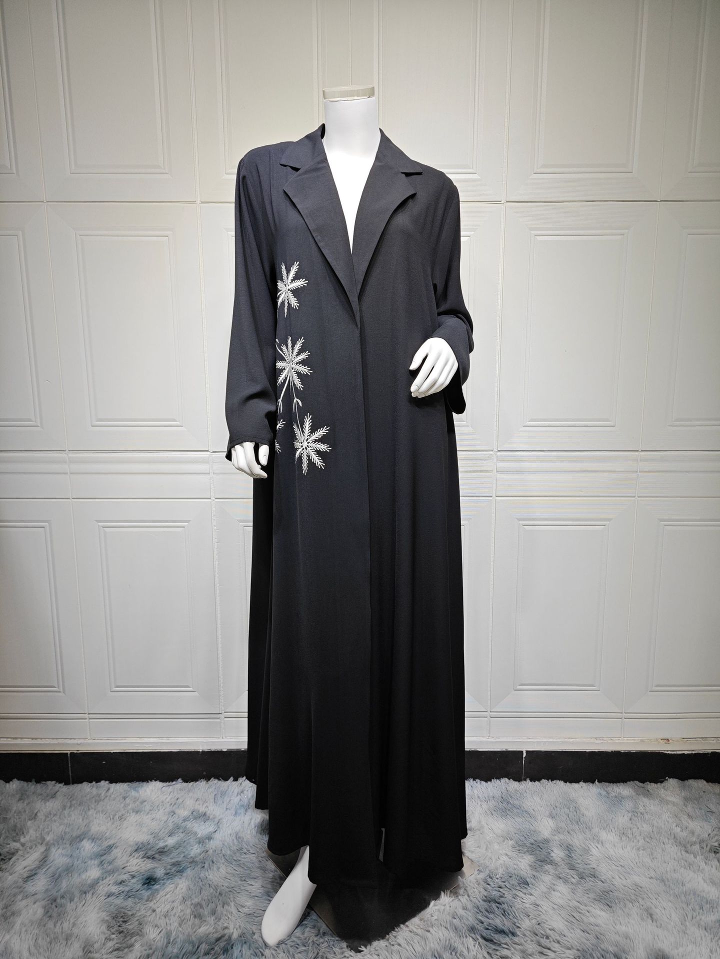 Black Open Embroidery Kebaya M - Embroidery Kebaya review and price