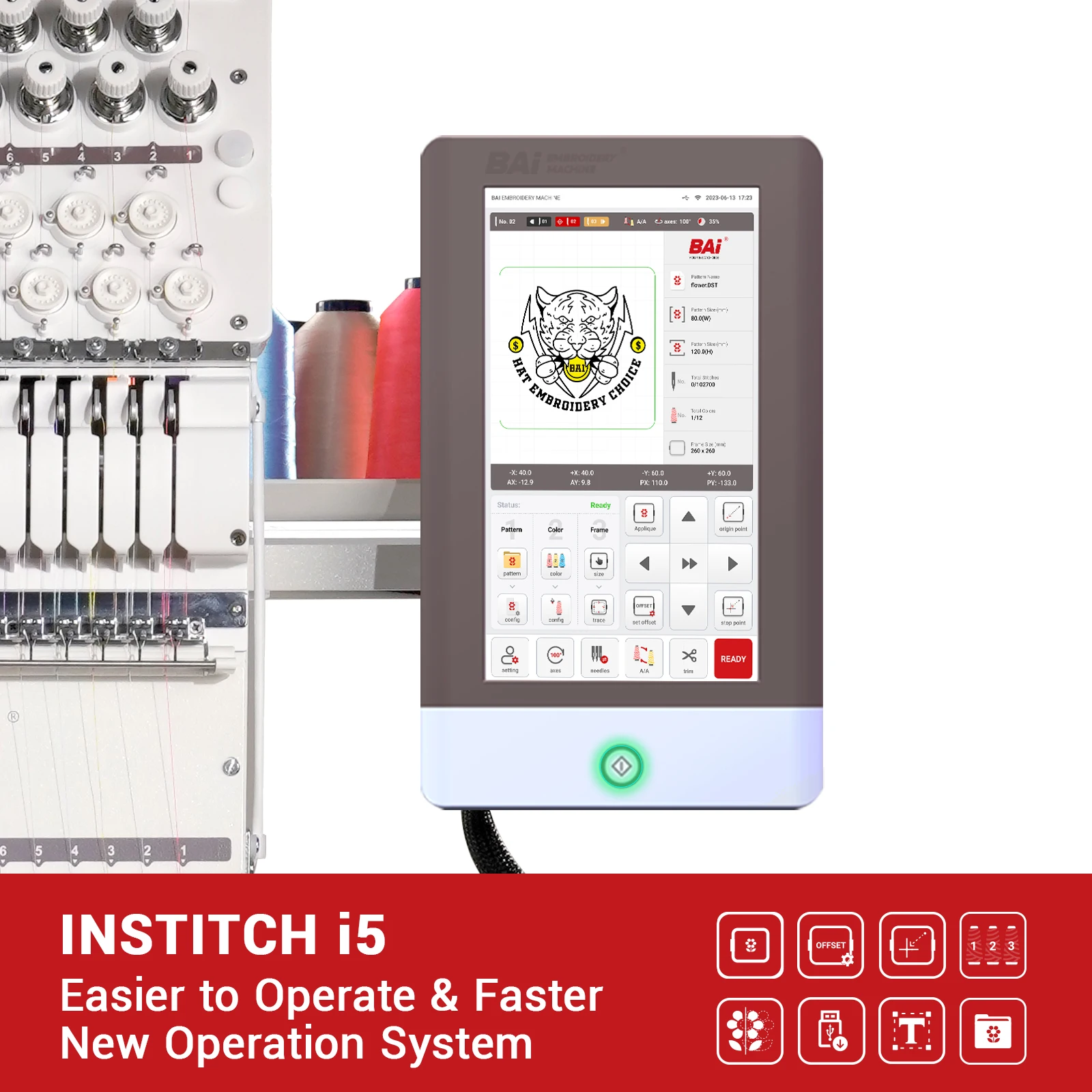 Warehouse High Speed Single He - Embroidery Machine review and price